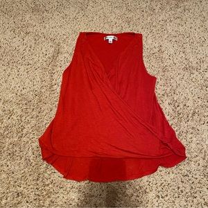Abercrombie & Fitch Red Wrap Shirt